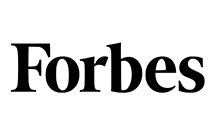 Forbes Logo in Color. Click to Learn More.